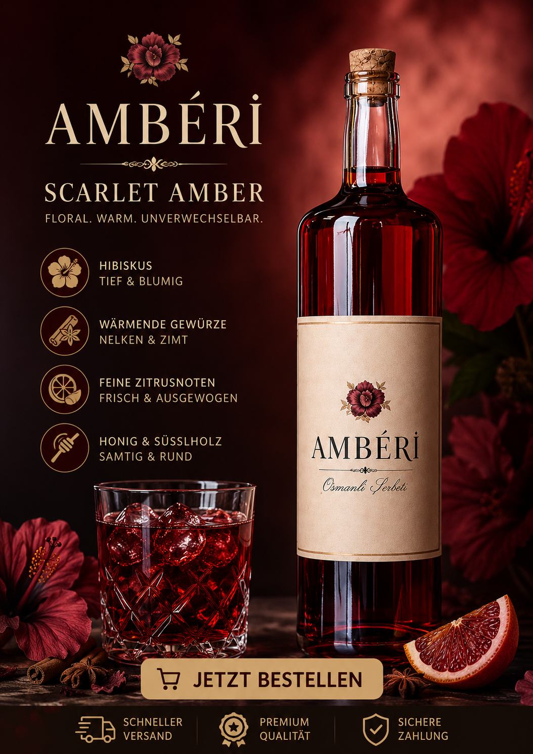 Scarlet Amber (Osmanlı Şerbeti)